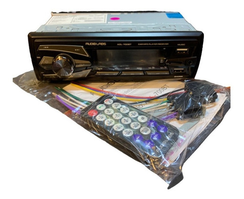 Autoestéreo 1 Din Audio Labs Adl-700bt Bt Usb Aux Sd Fm Mp3