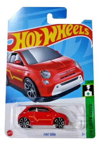 Fiat 500e Red Hot Wheels (144) 