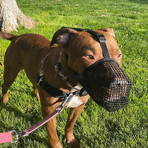 Bozal Para Perros Grandes Bozal Para Mascotas Con Malla De A