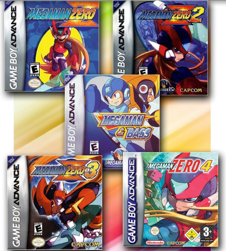 Cartucho Gba Ds 20 En 1 Sagas Megaman Zero - Golden Sun Y +