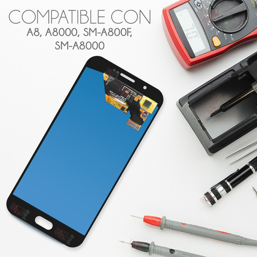 Pantalla Completa Sam A8 A8000 Sm-a800f Lcd Y Touch Screen