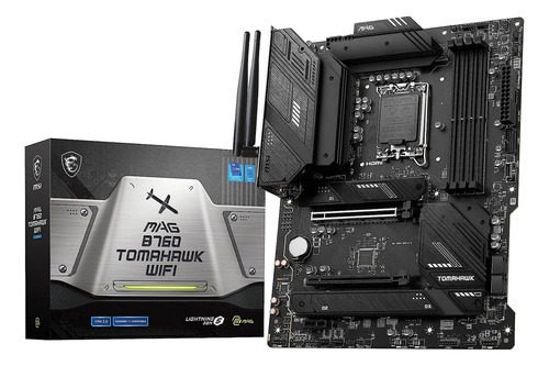 Tarjeta Madre Msi Mag B760 Tomahawk Wifi Lga1700 Ddr5 Atx