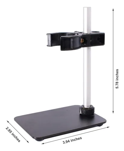 Soporte De Mesa Dino-lite Ms08b, Compacto Y Portátil Con Fun