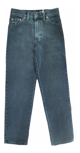 Pantalon De Jean Clasico Matizado