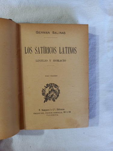 Los Satíricos Latinos - Germán Salinas