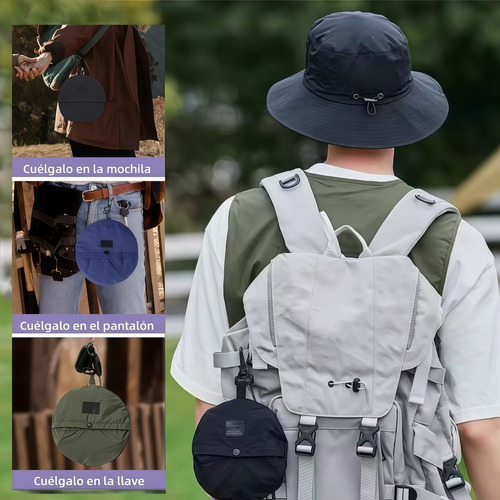 Gorro De Pescador Plegable Y Transpirable Verde Como Se Muestra En La Imagen Como Se Muestra En La Imagen