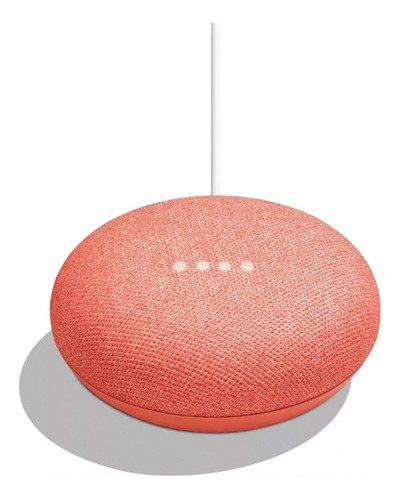 Imagen 6 de 6 de Google Home Mini con asistente virtual Google Assistant coral 110V/220V