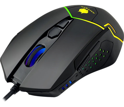 Mouse Gaming Antryx Chrome Storm Askalon Dpi 12400, Rgb