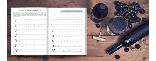 Practica Caligrafia Lettering Your F*cking Heart Out, De Varios Autores. Editorial Honey, Tapa Blanda En Inglés, 2019