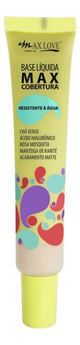 36 Base Resistente A Agua Tons Claros Max Love Atacado Tom Cor 501