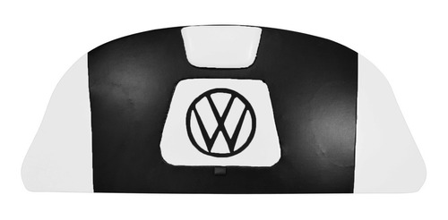 Tapa 1/2 Luna Volkswagen Vinil C/stop Blanca 