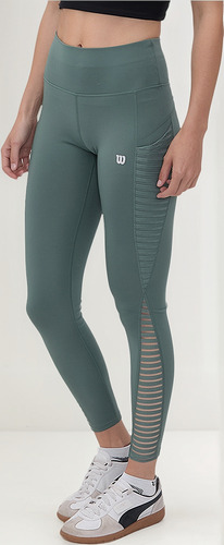 Legging Deportivo Wilson Tiro Alto Ultra Flexible Para Mujer