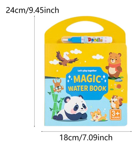 Lbum De Pintura De Agua Para Colorear De Agua Cognición