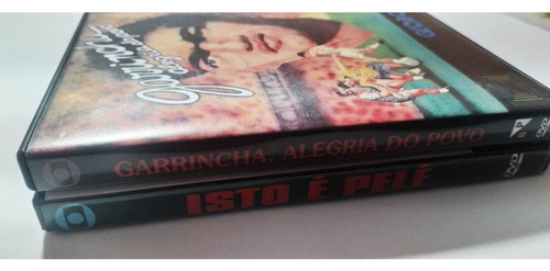 2 Dvds Isto É Pele 1974 E Garrincha Alegria Do Povo 1963 (Usado)
