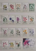 Comprar Lote 19 Estampillas Argentinas Temática Flores. Mint
