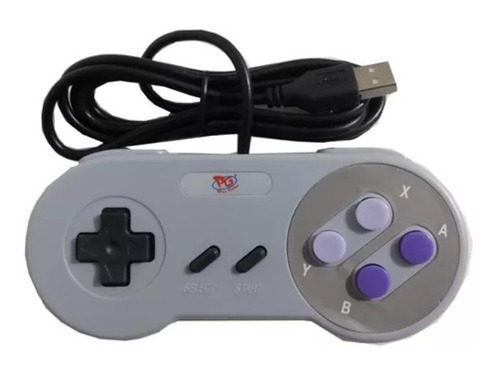 Controle Usb Snes Super Nintendo Super Famicom