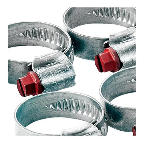 Abraçadeira Comum 1/2'' Polegada (13--19) Kit C/ 2 Unidades