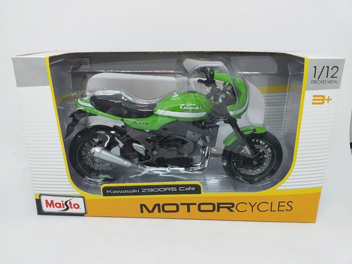 Maisto Motorcycle Moto Kawasaki Z900rs  Verde 1:12