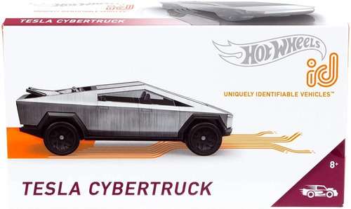 Hot Wheels Id: Tesla Cybertruck 1:64 En Stock Color Plateado