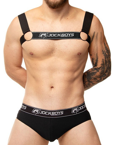 Cueca Jockstrap Com Arreio Elástico