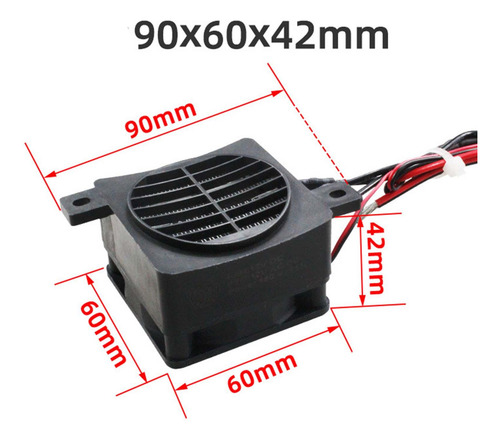 Calentador Ventilador Temperatura Constante 12v 180w