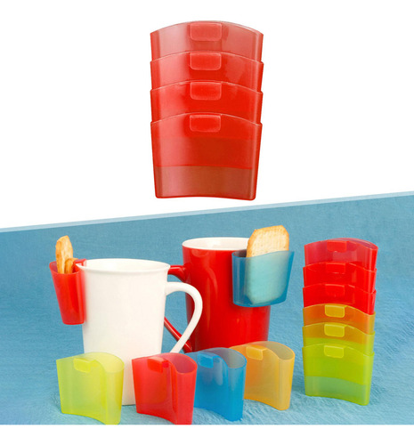 3 Portavasos Para Té, Accesorios Para Té, Herramienta Rojo