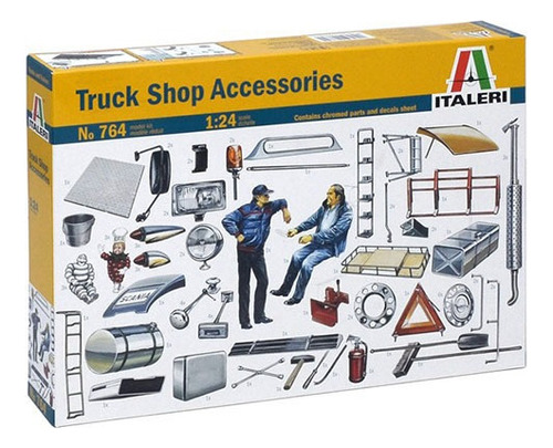 Acessórios Para Caminhão Truck Shop Accessories 1/24 Italeri