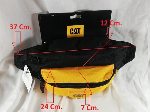 Imagen 8 de 8 de Canguro Caterpillar Original Modelo Raymond Waist Bag