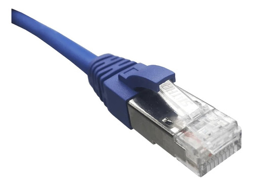 Satra 0103090504 - Patch Cord S/ftp Cat6a Lszh 5m, Azul