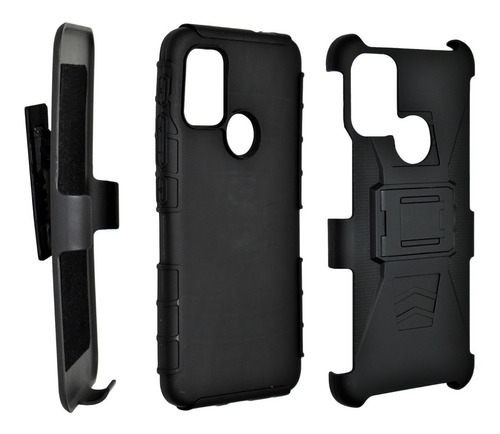 Imagen 3 de 10 de Funda Uso Rudo 3 En 1 Motorola Moto G10 G20 G30 G10 Power