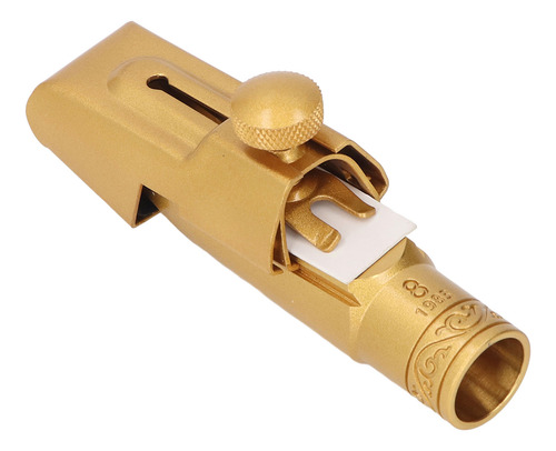 Boquilla Plana Para Saxofón Soprano En Forma De B, Metal De