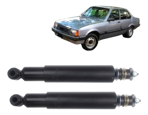 Par Amortiguadores Traseros Para Chevrolet Chevette 1974-93