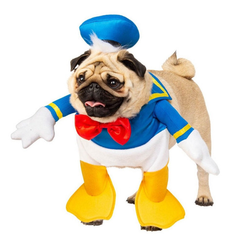 Disfraz Talla Small Para Mascotas De Pato Donald Halloween