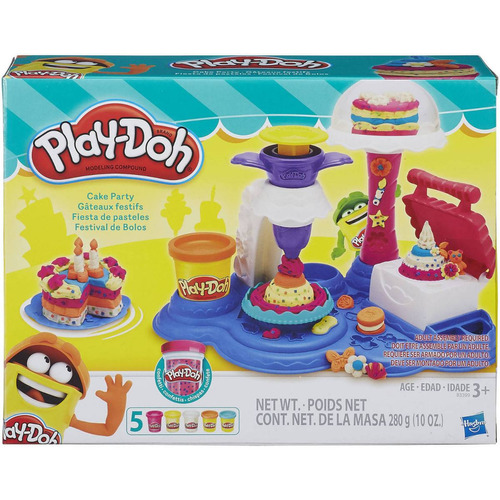 Play Doh Fiesta De Pasteles Set De Masas - Giro Didáctico