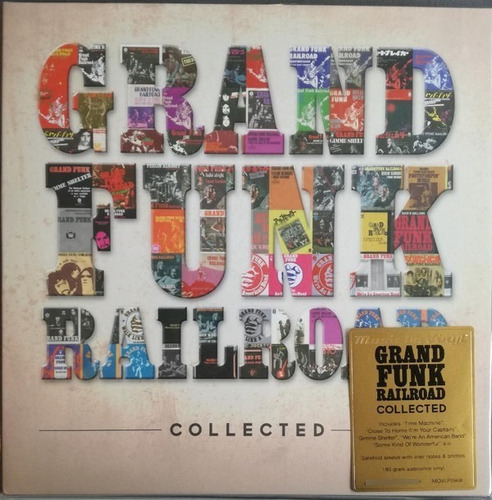 Vinilo Grand Funk Railroad Collected Nuevo Y Sellado