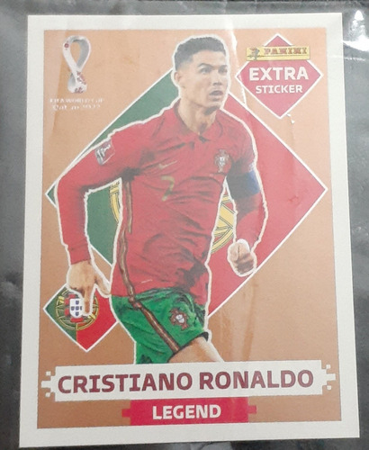 Cristiano Ronaldo Legendextra Sticker Panini Bronce Original