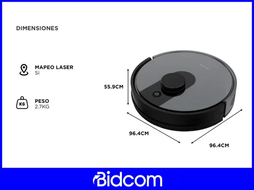 Aspiradora Robot Ava Pro Ii Smart-tek Sensor Trapeadora App