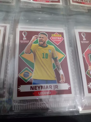 Neymar Jr - Figurinha Extra Bordô