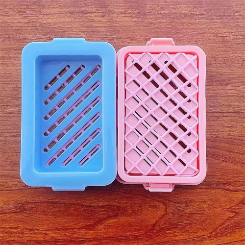 4 Caja De Burbujas De Jabón Decorativa, Bandeja De Jabón