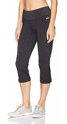 Cultivo De Yoga Para Mujer Spalding, Gris Carbón, Pequeño