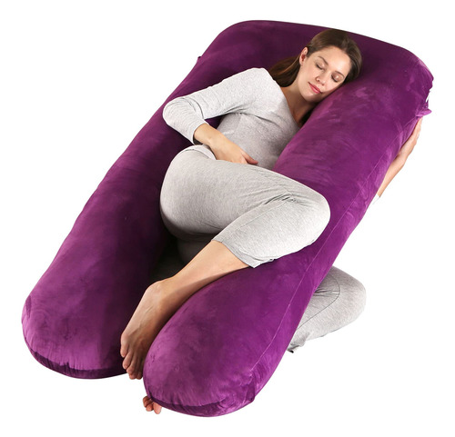 Amagoing Almohadas De Embarazo De 57 Pulgadas Para Dormir, A