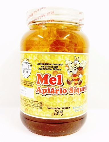 Mel Com Favo - Siqueira - 750gr