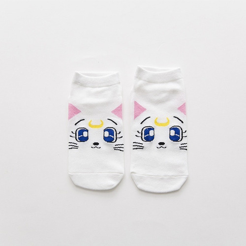 Imagen 2 de 3 de Un Par De Calcetines Estilo Sailor Moon Anime