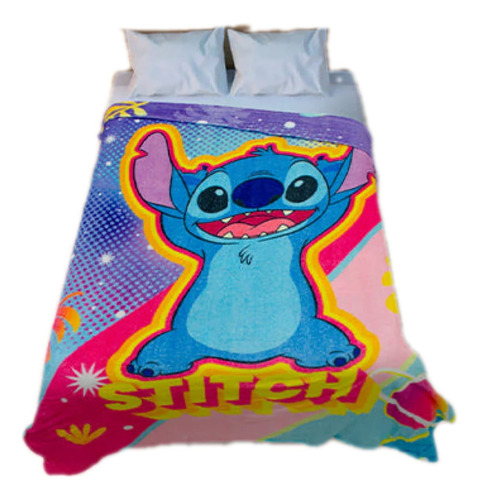 Frazada Cobertor De Stitch Individual Providencia