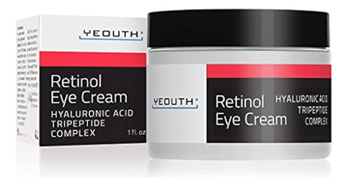 Retinol Eye Cream 2.5% De Yeouth Potenciado Con Retinol, Áci