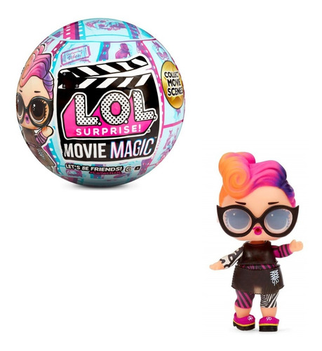 Imagen 2 de 9 de Lol Muñeca Surprise Movie Magic Coleccionable Original