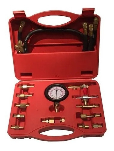 Imagen 2 de 3 de Kit Manometro Medidor De Presion De Combustible Ruhlmann
