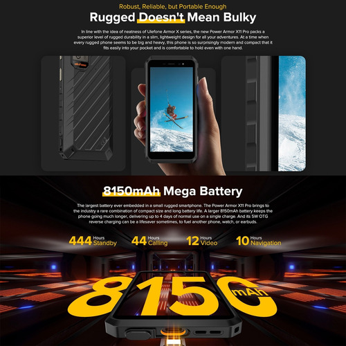 Ulefone Armor X11 Pro Celular Resistente Para Mecanicos