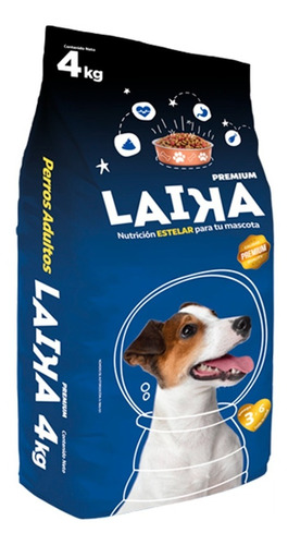 Alimento Para Perro Laika Premium Adulto 4kg