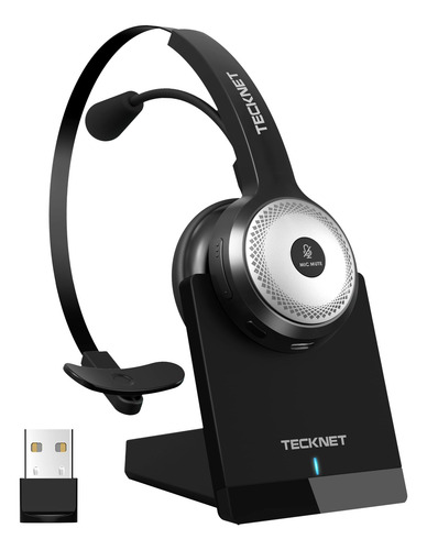 Auriculares Inalámbricos Tecknet Bluetooth 5.2 Con Micrófono